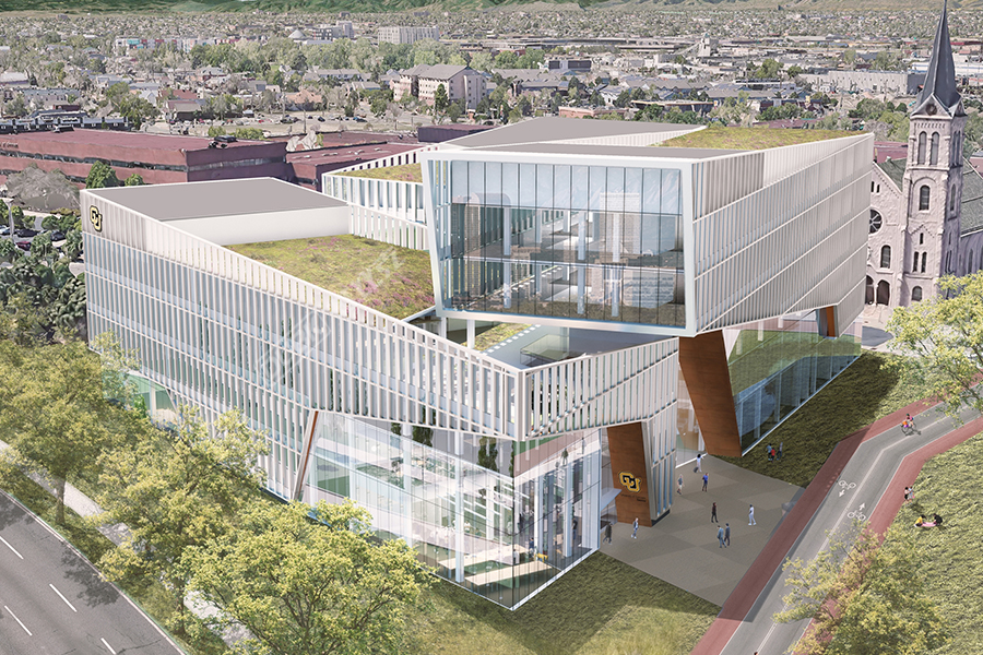 科羅拉多大學丹佛分校工程學院、設計與計算機大樓