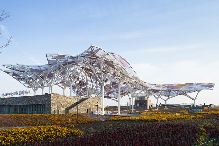宿遷三臺(tái)山森林公園衲田花海劇場(chǎng)